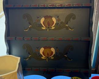 ROSEMALED SPOON HOLDER