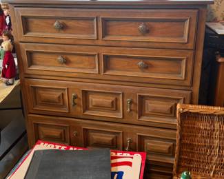 DRESSER, DOLLS AND MORE