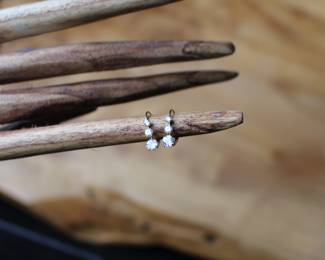  14k & CZ Earrings