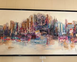 New York City Scene by Anita Baldwin