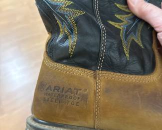 Ariat Steel Toe Boots Size 9.5