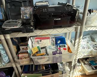 Canon Printer and Brother P-Touch Label Makers