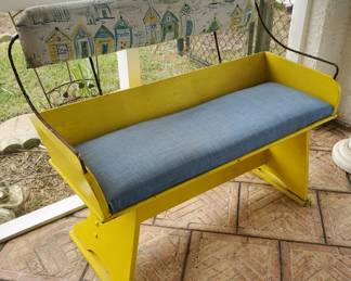 Backboard bench seat