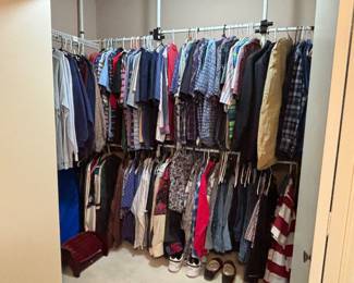 Clothes, coats and shoes