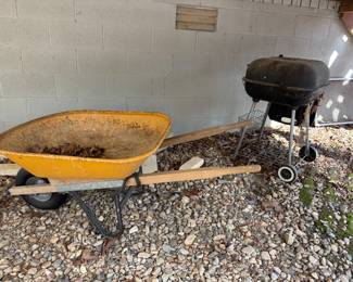 Wheelbarrow, grill