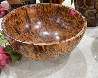 wooden bowl