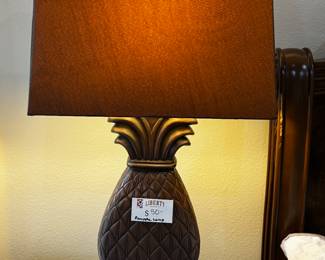 Beautiful pineapple lamp $50 each