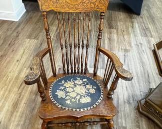 vintage rocking chair