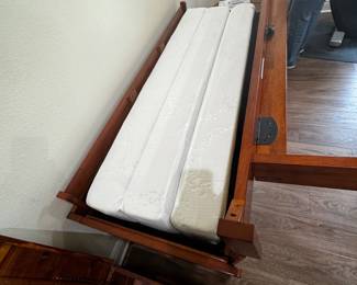 Murphy Bed in a Cabinet