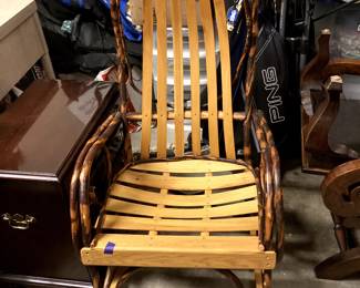 Amish made rocking chair