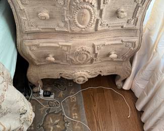 Beautiful carved end table