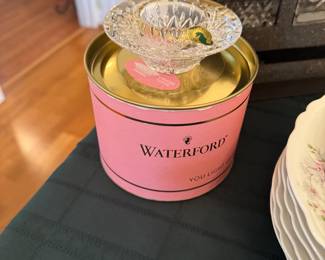 Waterford crystal votive 