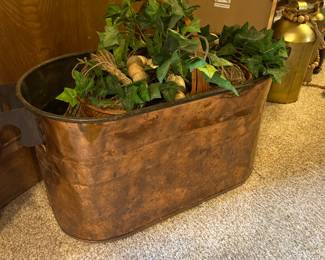 Large Copper Bucket