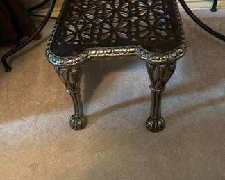 Antique Cast Iron Footman / Plant Stand
