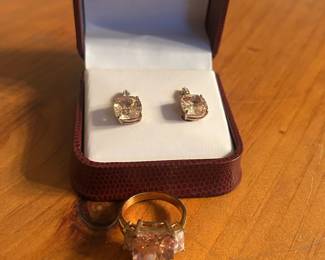 Tivoli Ring and Earrings Set