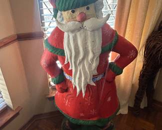 5 ft Paper Mache Santa