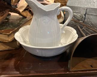 Light Blue McCoy Pitcher with Bowlt