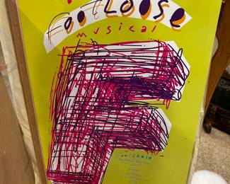 Footloose Broadway Poster