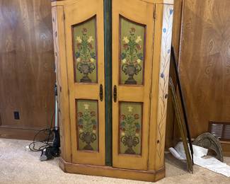 Hand painted Armoire