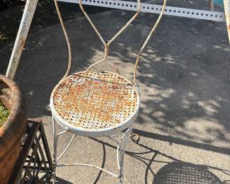 Vintage Metal outdoor chairs