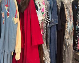 Lots of Vintage Clothing and some still Tags!