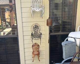 Antique Iron Doll Chairs