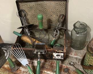 Vintage Kitchen Utensils 