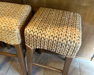 Wicker Barstools