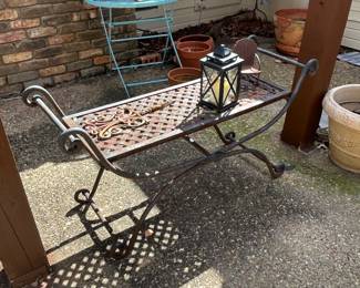 Cast Iron Bench