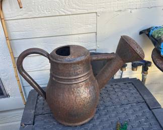 19th Century French Copper Watering Can