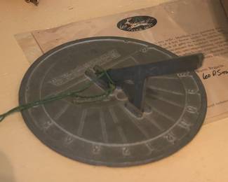 Antique Sundial