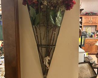 Large Wire Floral Basket