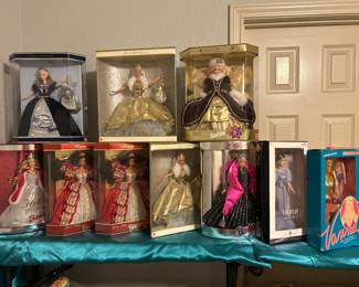 Holiday Barbies