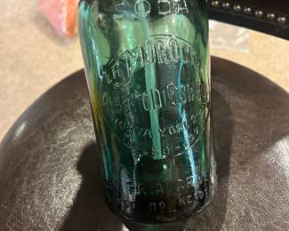 Vintage Soda Siphon Bottle from Argentina, Laymoroch Albeto Digen 