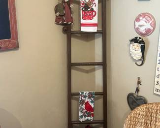 Vintage Blanket Ladder