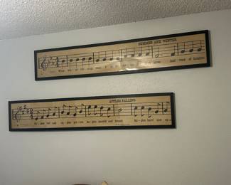 Music wall decor