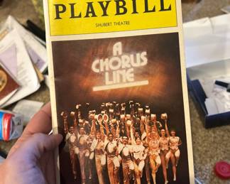 Vintage "A Chorus Line" Playbill