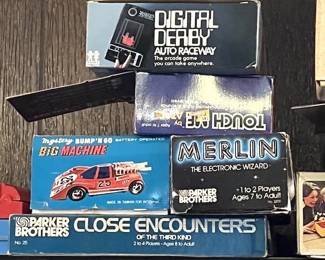 Vintage Games & Toys.