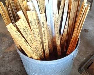 All from Titus Furniture Company (Local Company of the 60's - 70's) can be found in the shop.
