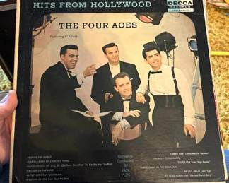 The Four Aces sing the Hits from Hollywood.