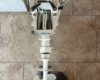 Johnson 15 hp Sea Horse outboard motor with trolling plate. Runs great!