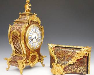 Japy Freres Boulle Bracket Clock