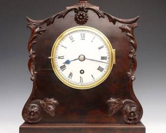 English Fusee Bracket clock