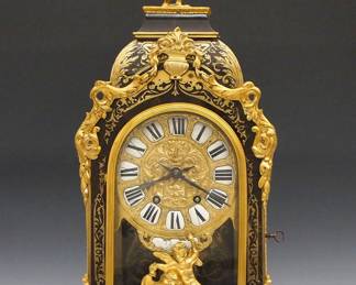 French Boulle Bracket Clock
