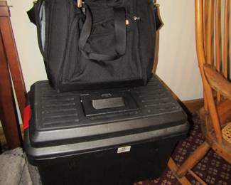 Protective case & Swiss Army carry-on