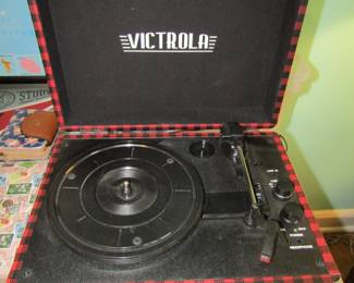 Portable record player