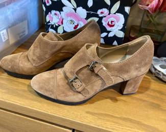 Anyi Lu suede shoes