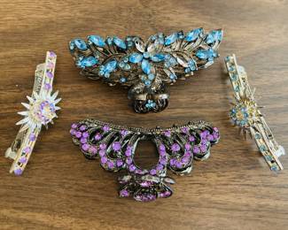 Vintage hair accessories