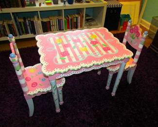 Cute children's table & chairs