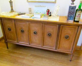 Marble top buffet 